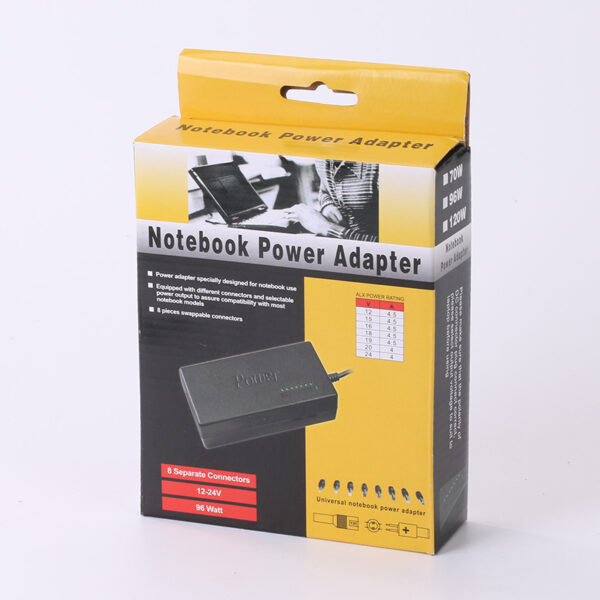 Adjustable power adapter 12V-24V 4A-4.5A